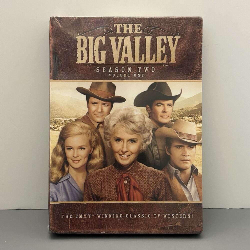 THE BIG VALLEY Season Two Volume One DVD 3-Discs Sealed NEW